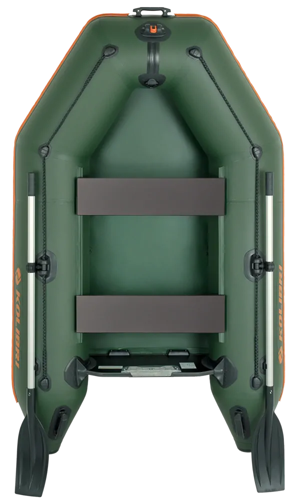 Čln Kolibri KM-245A zelený, vysokotlaká podlaha Air-deck