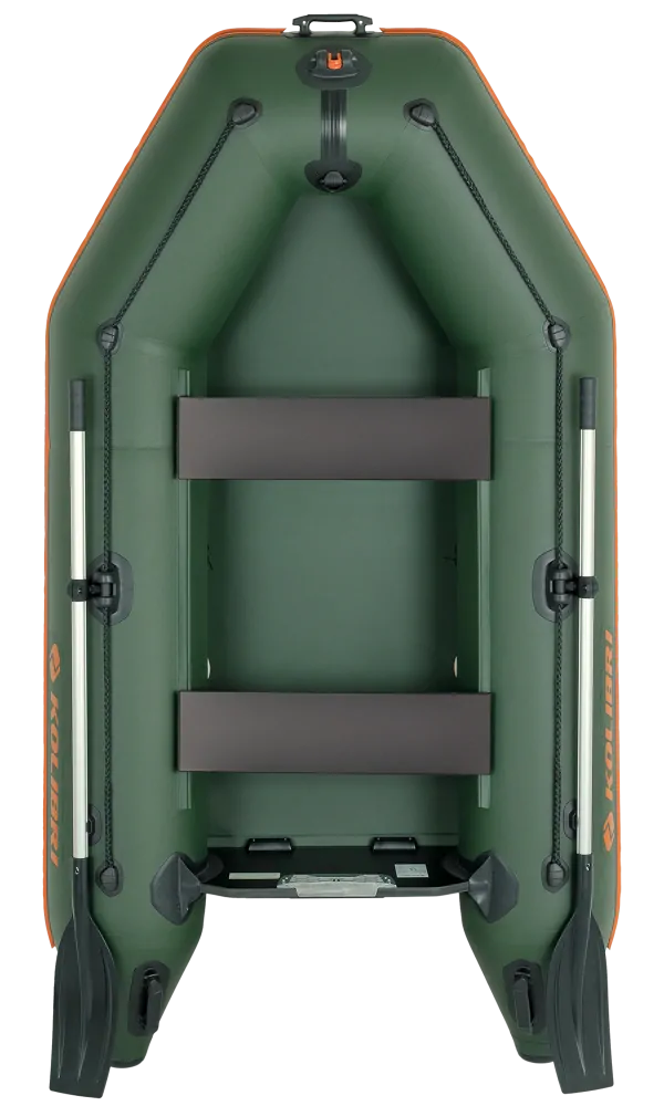 Čln Kolibri KM-260A zelený, vysokotlaká podlaha Air-deck