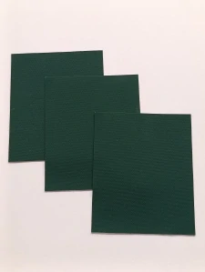 záplata PVC 3ks, zelená, 10x10cm