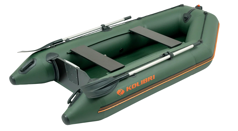 Čln Kolibri KM-300 zelený, lamelová podlaha, rozbalený použitý, záruka 2 roky
