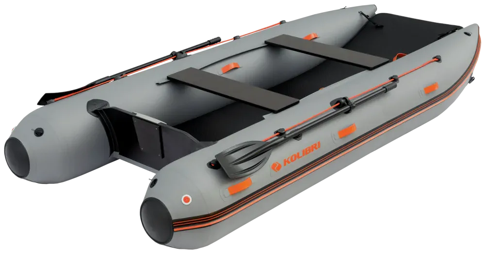 Katamaran Kolibri KM-380CM, tmavo šedý, Air-deck podlaha