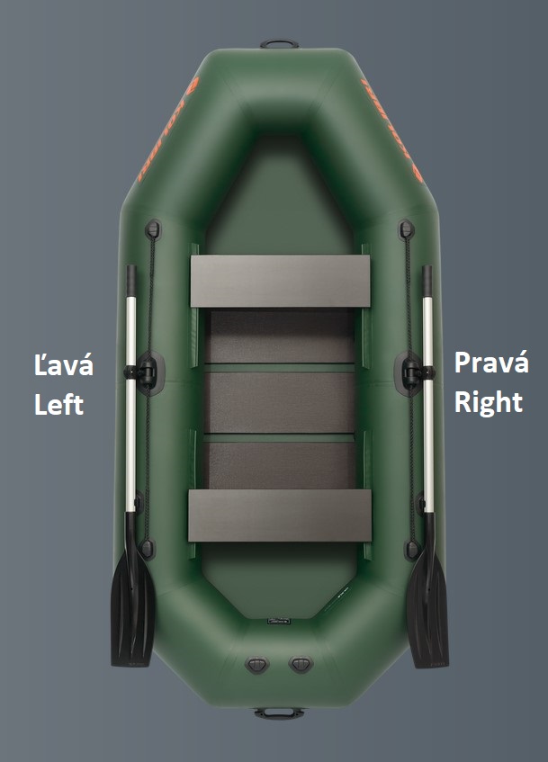 Veslo pevné 1,7m model 2021