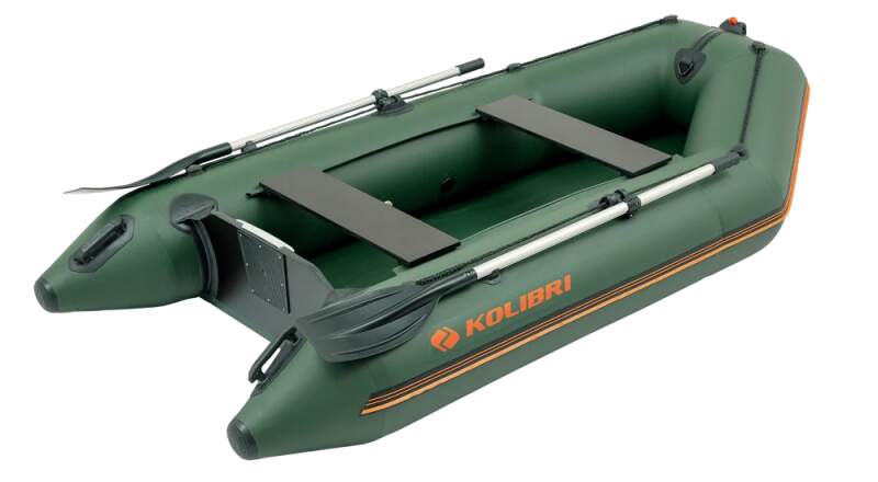 Čln Kolibri KM-300 zelený, lamelová podlaha, rozbalený použitý, záruka 2 roky