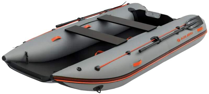 Katamaran Kolibri KM-340CM, tmavo šedý, Air-deck podlaha