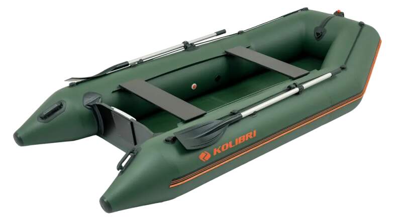 Čln Kolibri KM-330A zelený, vysokotlaká podlaha Air-deck