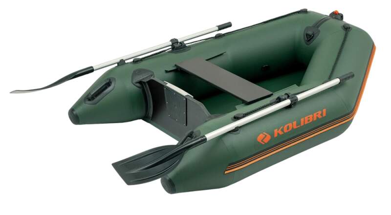 Čln Kolibri KM-200A zelený, vysokotlaká podlaha Air-deck