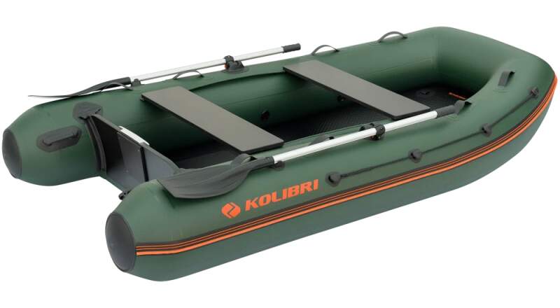 Čln Kolibri KM-300 XL zelený, vysokotlaká podlaha