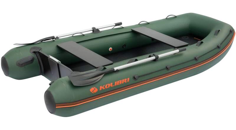 Čln Kolibri KM-330 XL zelený, vysokotlaká podlaha Air-deck