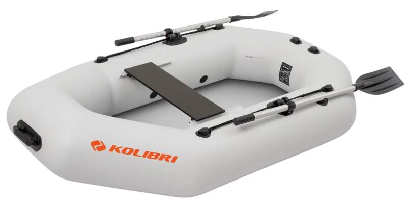 Čln Kolibri K-220 šedý lamelová podlaha