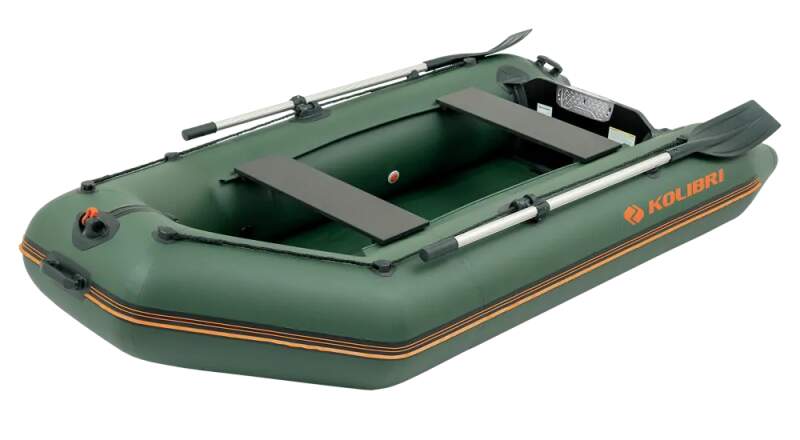Čln Kolibri KM-300A zelený, vysokotlaká podlaha Air-deck