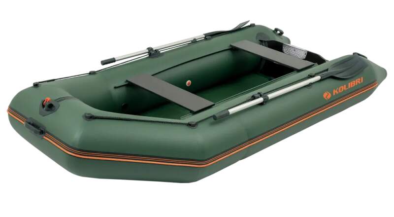 Čln Kolibri KM-330A zelený, vysokotlaká podlaha Air-deck