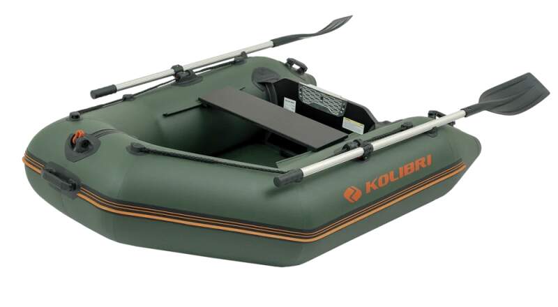 Čln Kolibri KM-200A zelený, vysokotlaká podlaha Air-deck