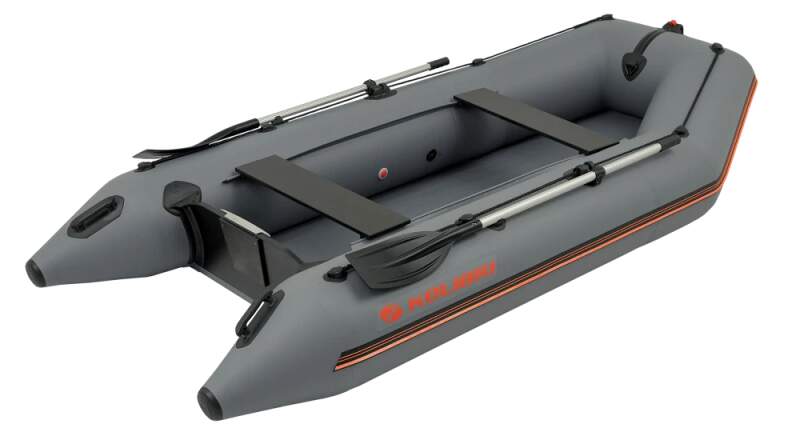Čln Kolibri KM-330 tmavo šedý, lamelová podlaha
