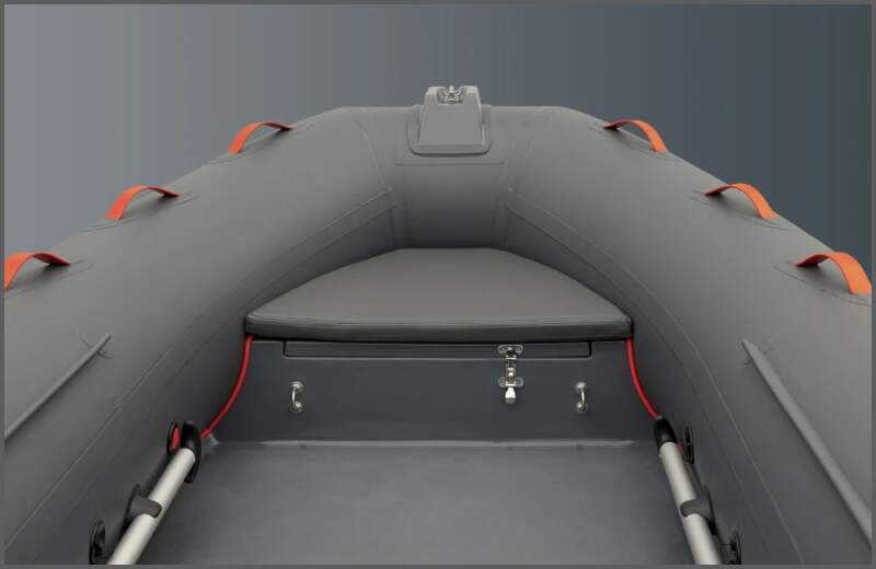 Čln Kolibri RIB W360LT tmavo šedý